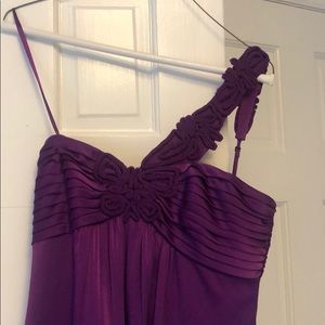Purple BCBG gown size 6